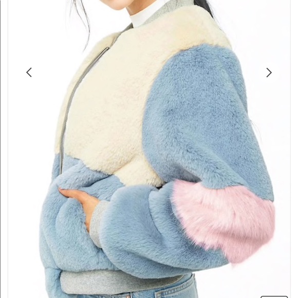 Lulus Jackets & Blazers - Shaci faux fur bomber jacket NWT